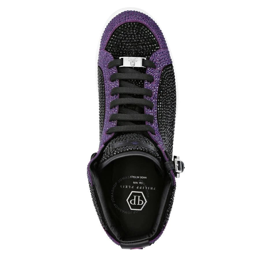 Philipp Plein Crystal Flame Money Beast Hi-Top Sneakers 3