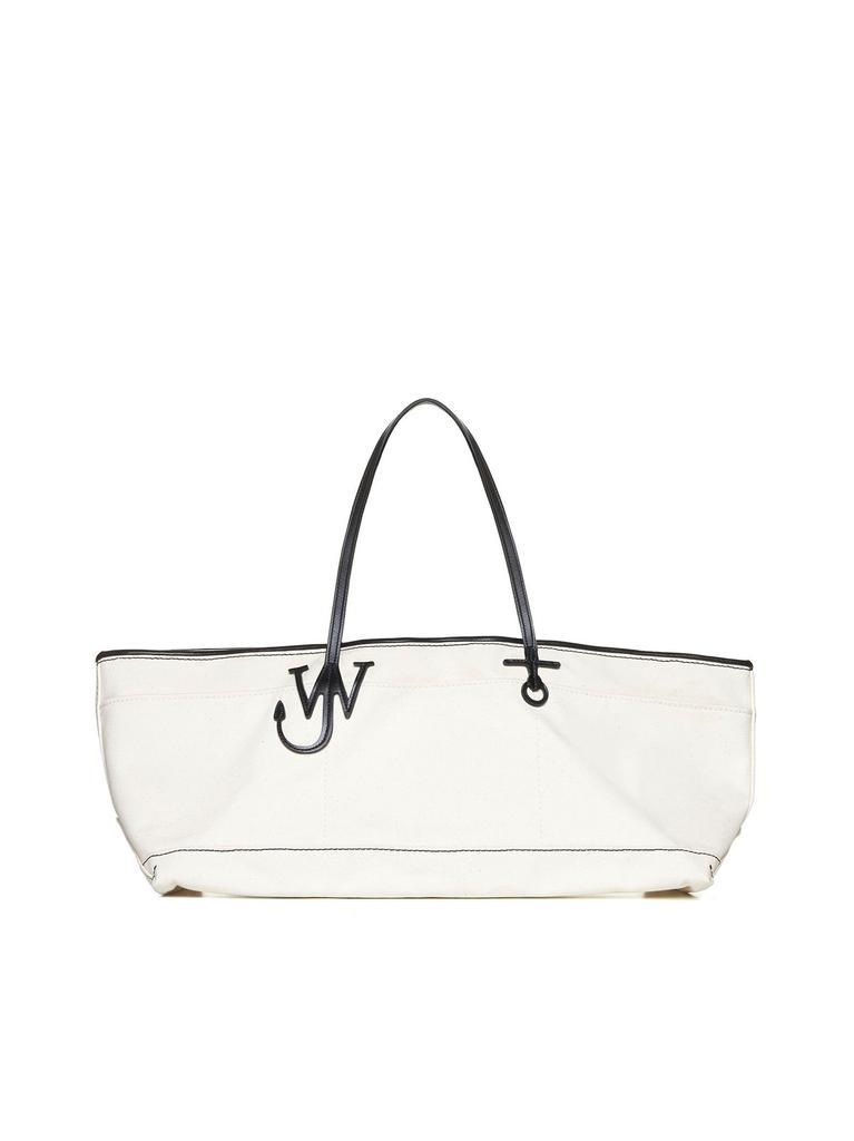 トートバッグ J W ANDERSON IVORY CROCHET SHOPPING BAG JW Anderson Crochet Tote - Off White – The Frankie Shop