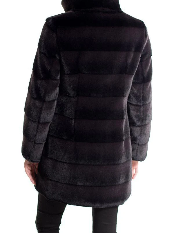 BELLE FARE Quilted Faux Fur Jacket 2