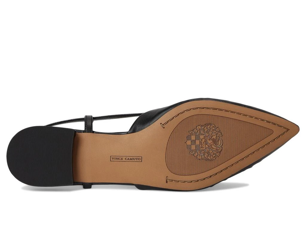 Vince Camuto Agnes Bunched Toe Slingback Flat Mules 3