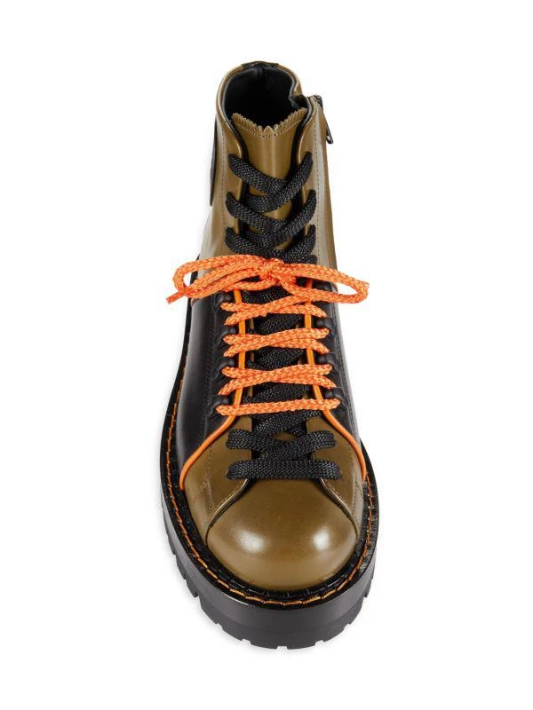 Versace Lug Sole Hiking Boots 5