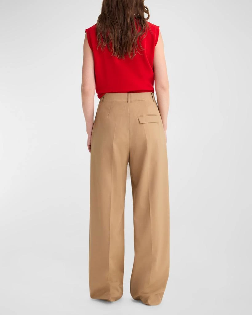 Rohe Pleated Wide-Leg Trousers 3