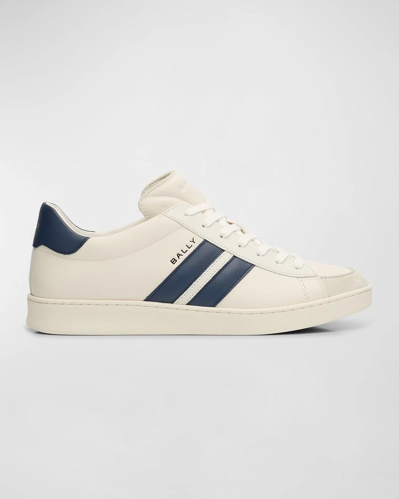 Bally Men's Low-Top Leather Tennis Sneakers 1