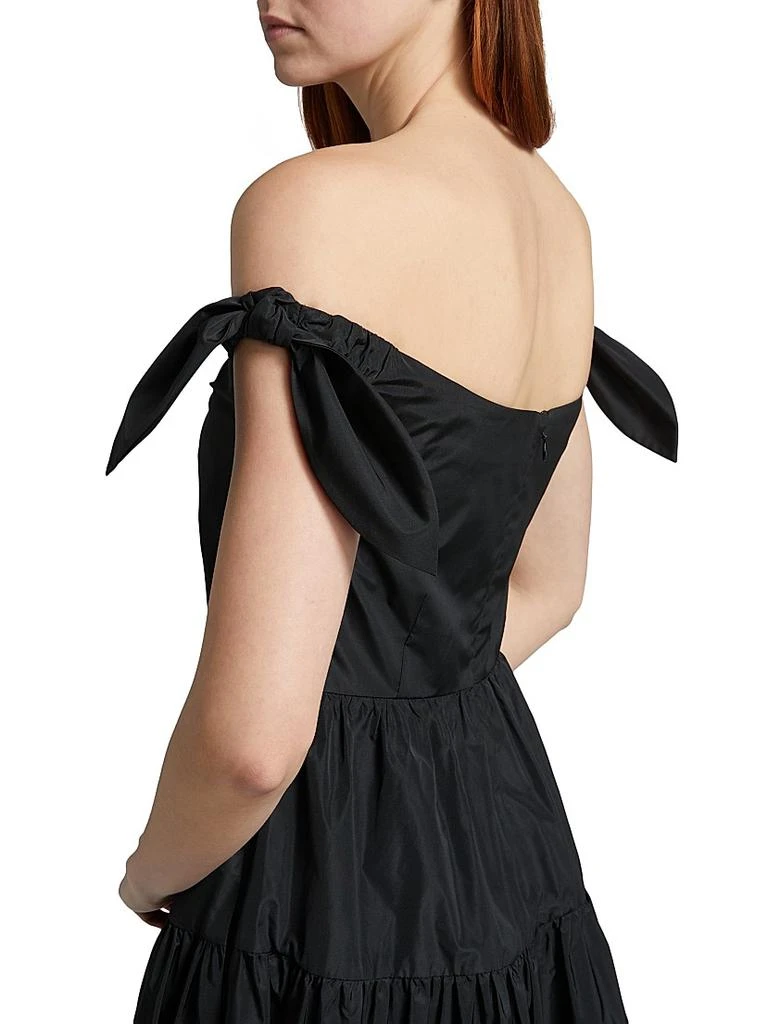 Tanya Taylor Ashland Off-the-Shoulder Cocktail Dress 6