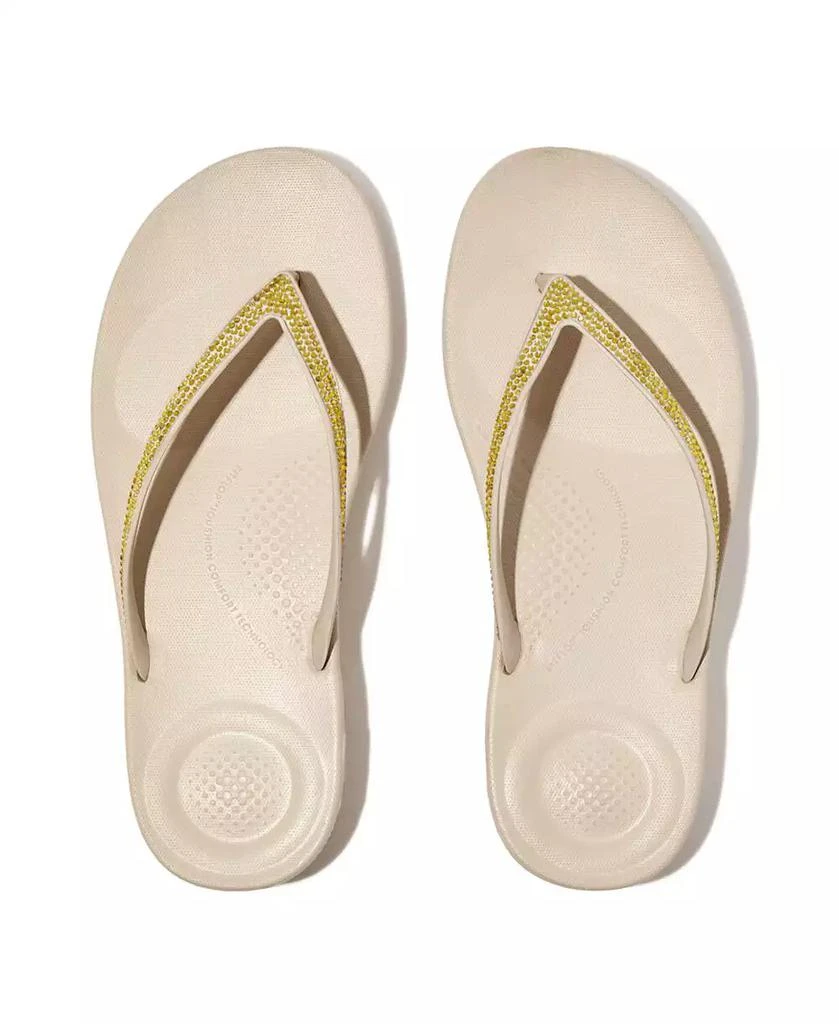 FitFlop Women's Iqushion Sparkle Flip-Flop Sandal 3