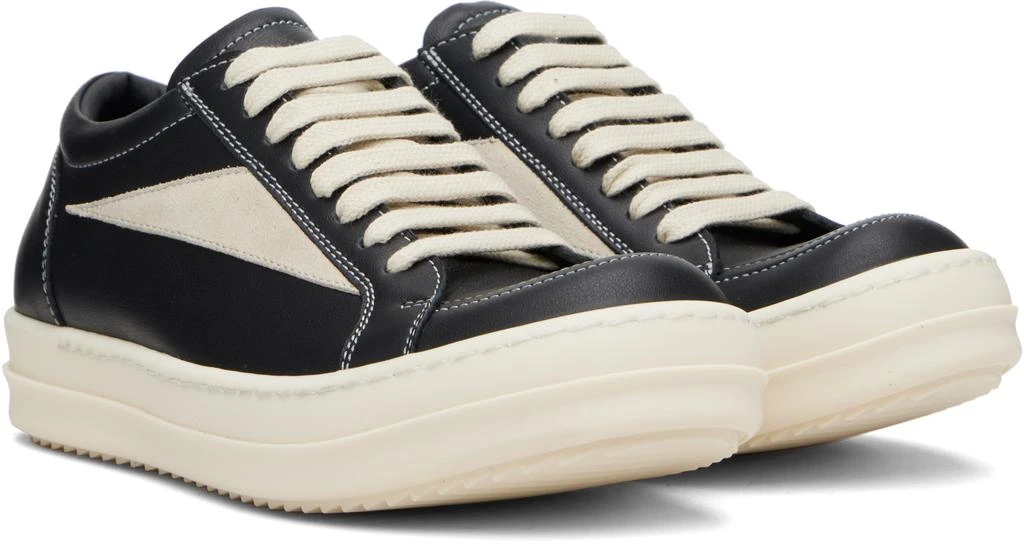 Rick Owens Black Concordians Vintage Sneaks Sneakers 4