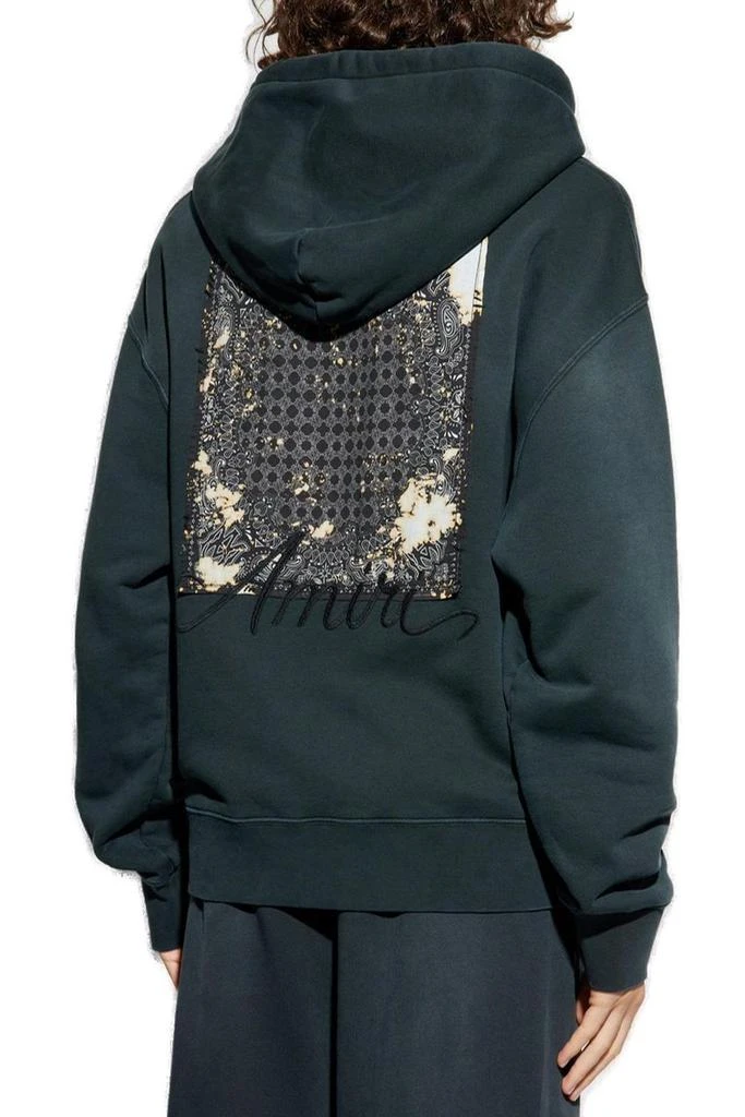 AMIRI Amiri Logo Embroidered Drawstring Hoodie 3