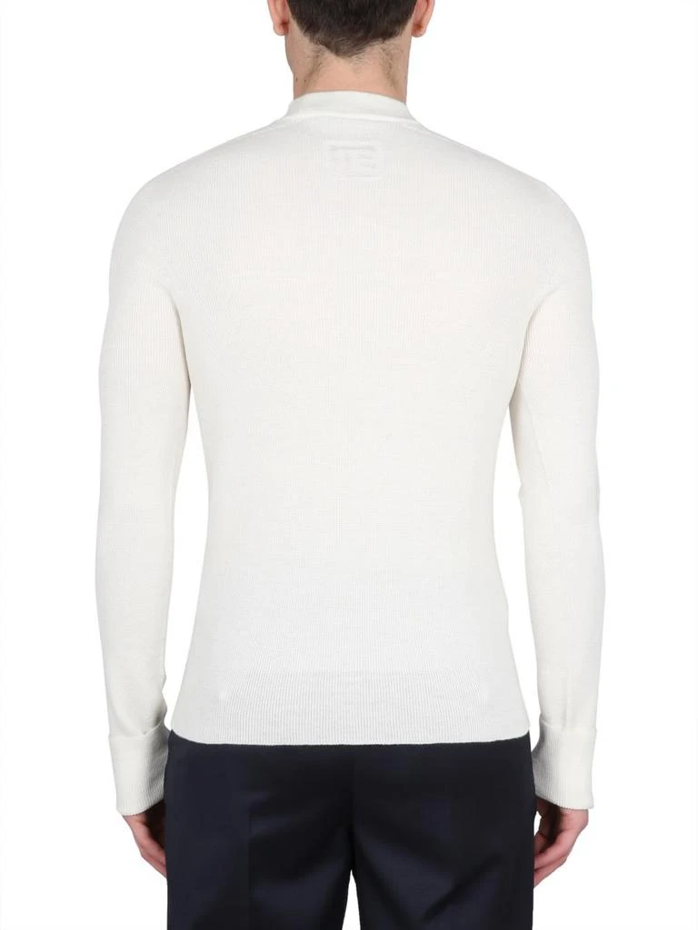 Balmain Balmain Logo Patch Knitted Jumper 2
