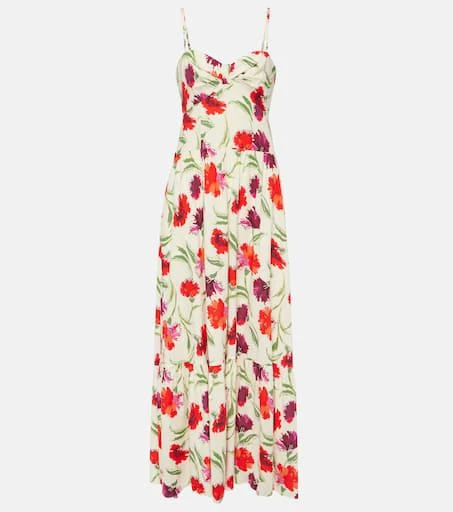 Diane von Furstenberg Etta floral maxi dress 1