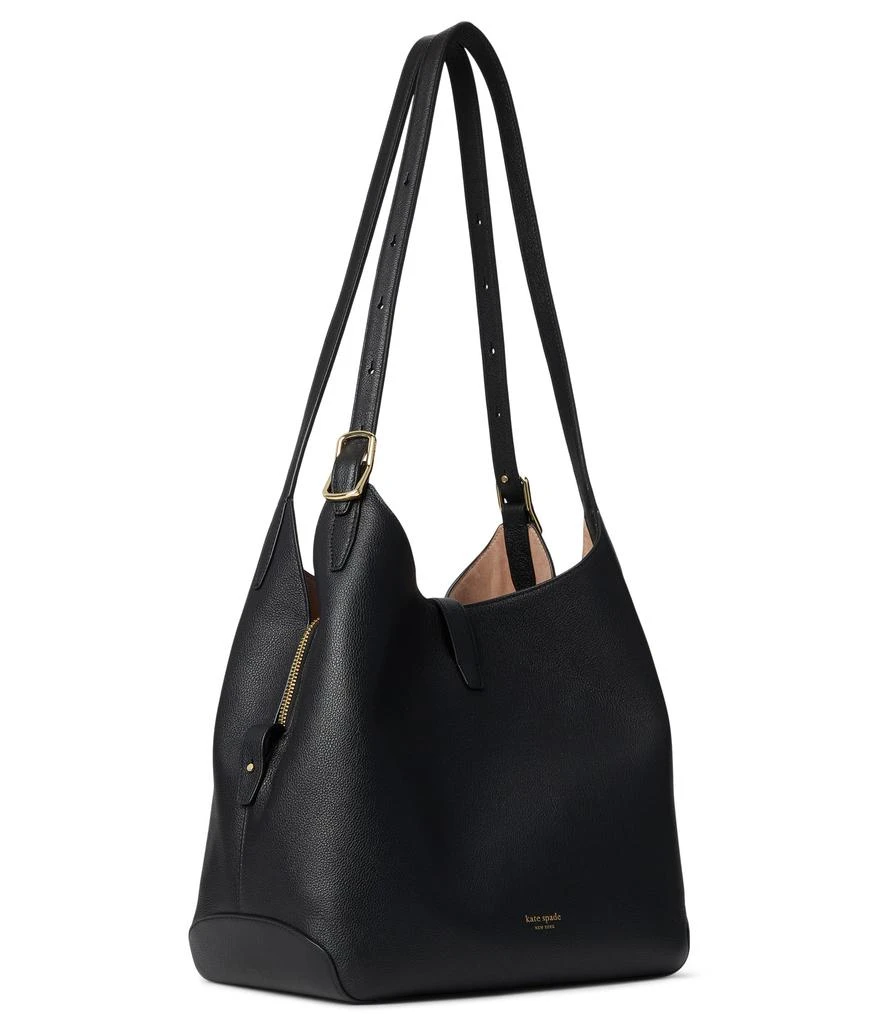 Kate Spade Deco Pebbled Leather Large Shoulder Bag 2