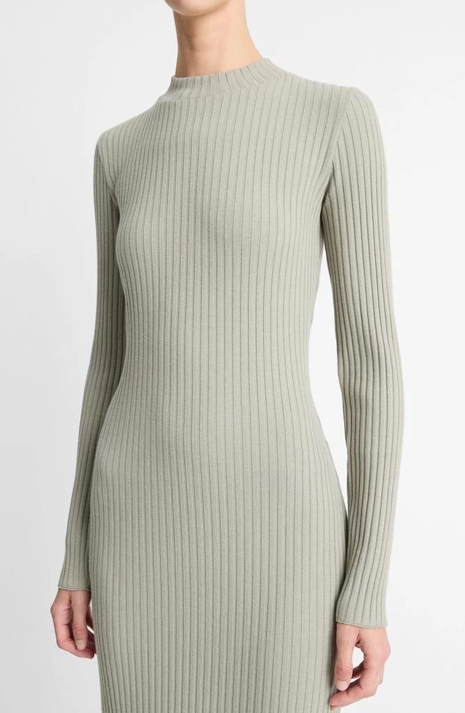 Vince Long Sleeve Rib Maxi Dress 3