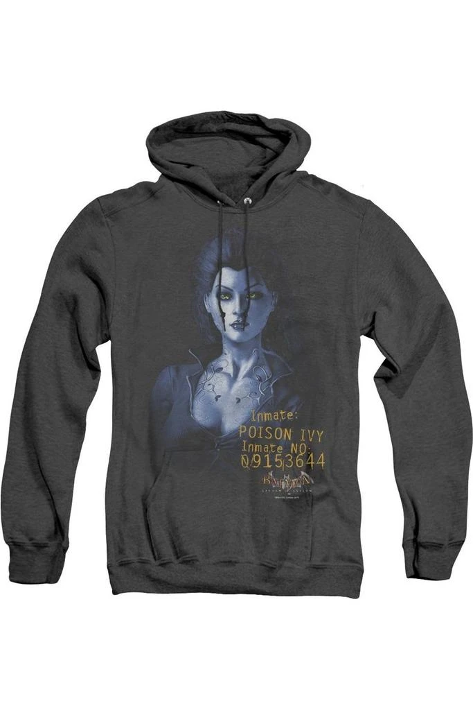 Gildan Batman Arkham Asylum Arkham Poison Ivy Adult Heather Hoodie / Hooded Sweatshirt 1
