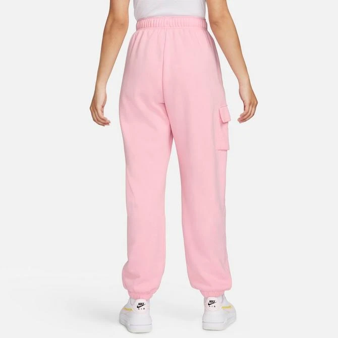 NIKE Women's Nike Sportswear Club Fleece Mid-Rise Oversized Cargo Sweatpants 2