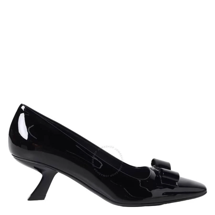 Salvatore Ferragamo Anz Patent Leather Vara Bow Pumps 1