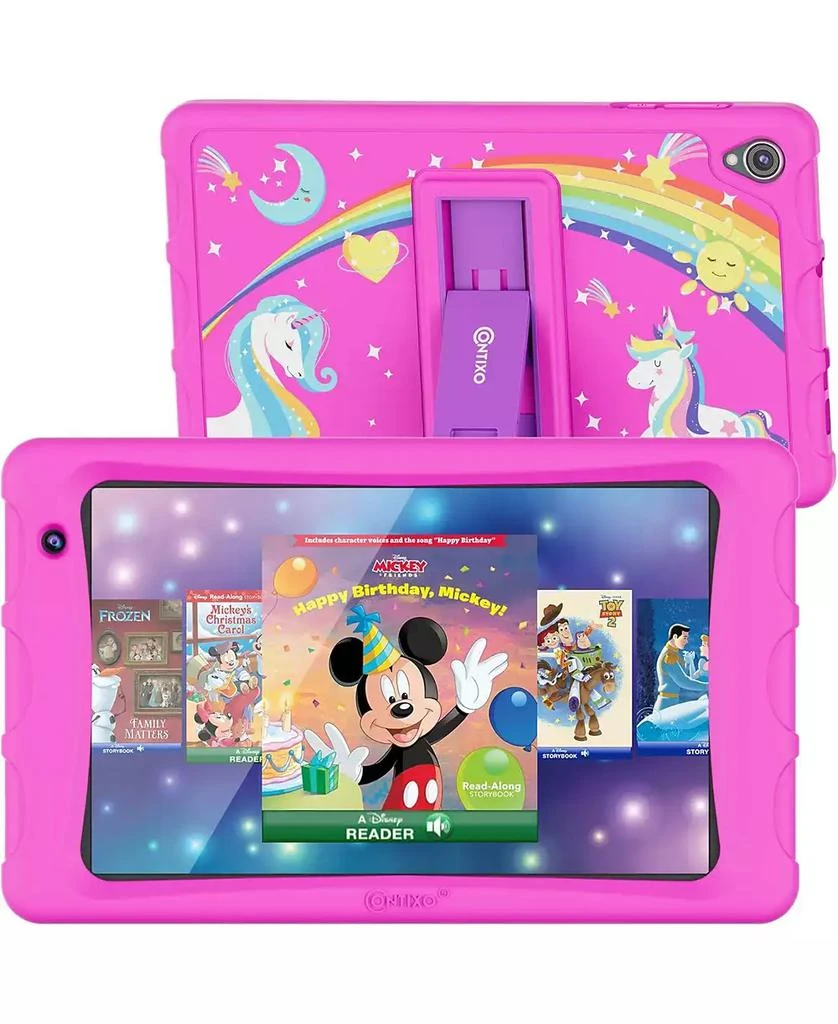 Contixo K80A 8" Kids Learning Tablets, Disney eBook Pre-Installed, Android 13, 32GB, Kid-Proof Case 
Stylus