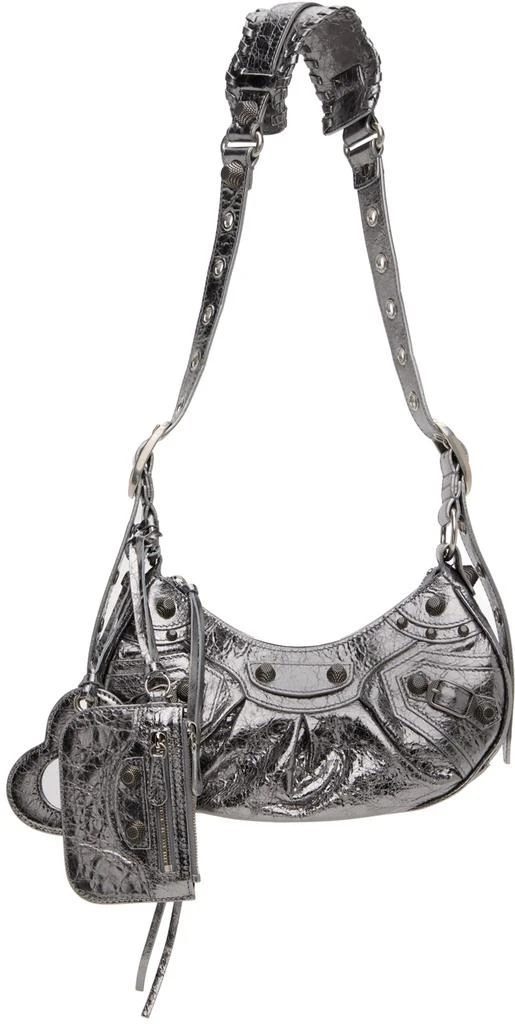 Balenciaga Silver XS 'Le Cagole' Bag 1