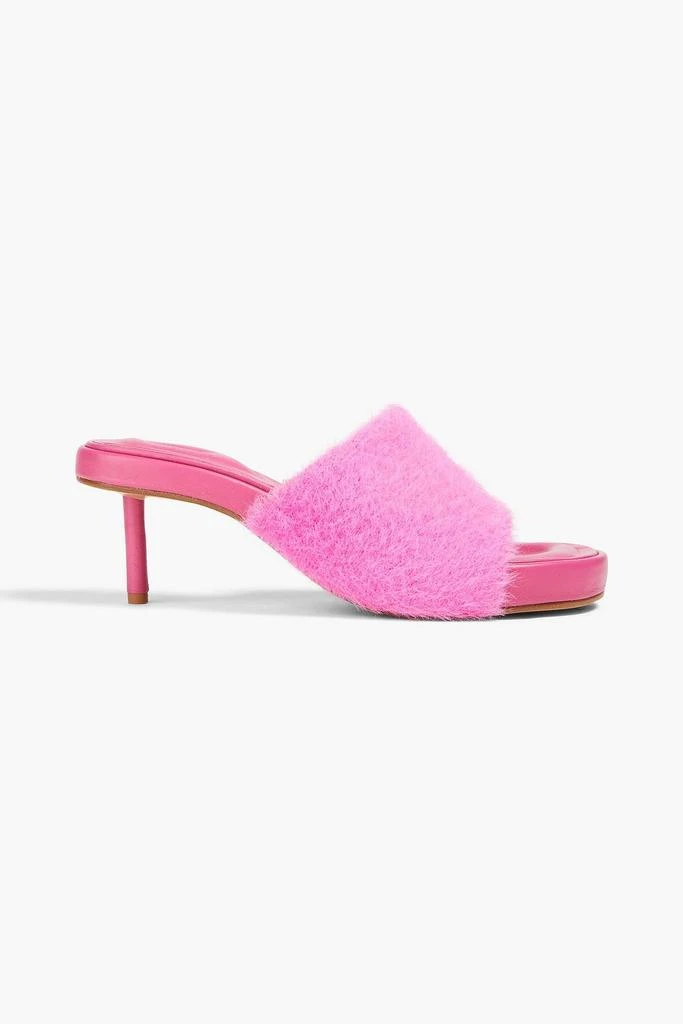 Jacquemus Argilla knitted mules 1