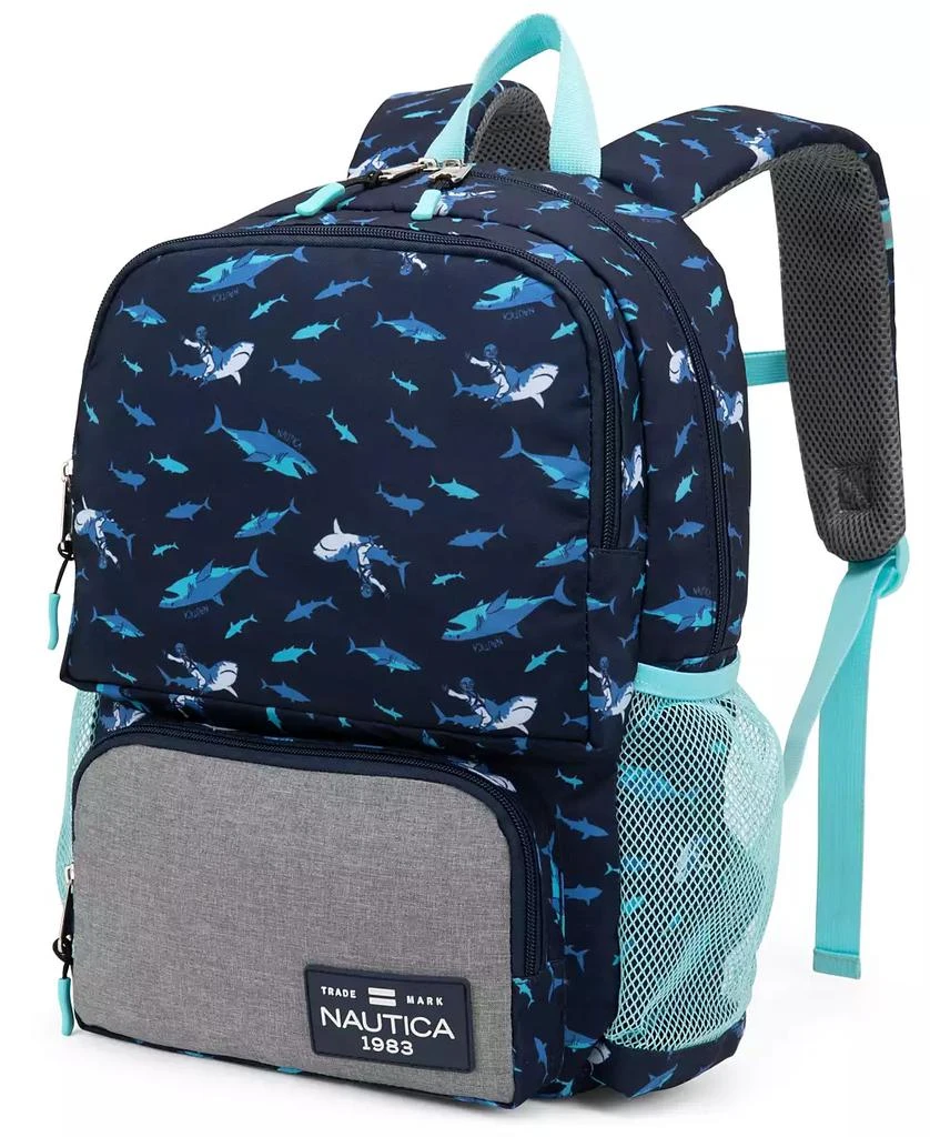 Nautica Kids Backpack for School, 16" H 2