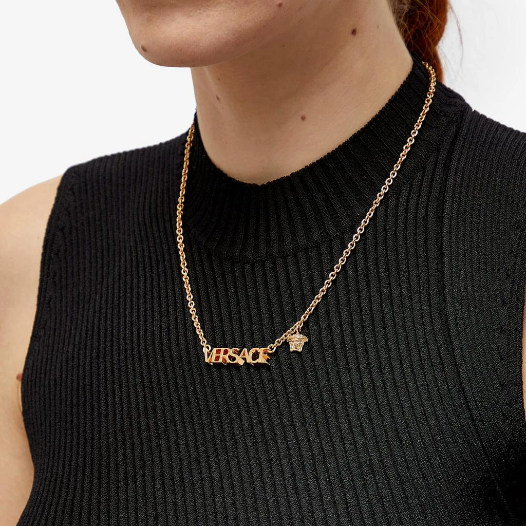 Versace Versace Logo Chain Necklace 4