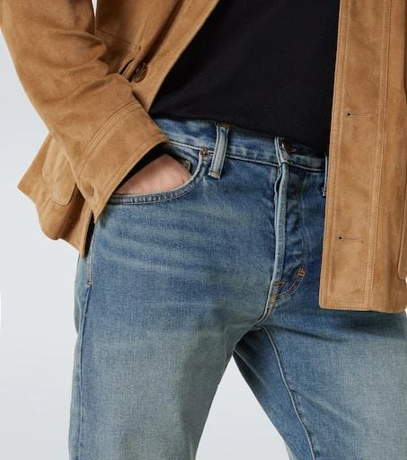 Tom Ford Distressed straight jeans 5