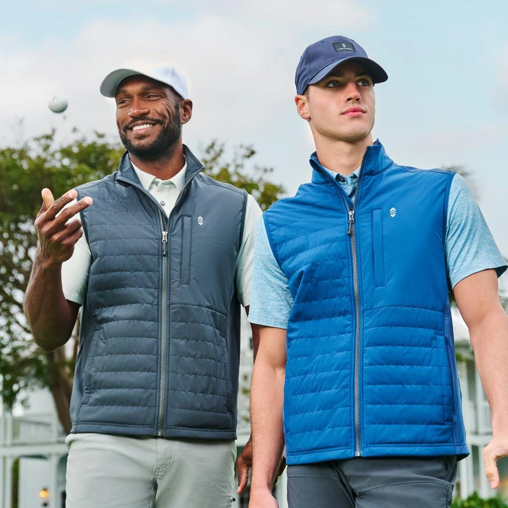 Free Country Men's High Stretch Full Zip Vest 4