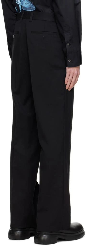 Wooyoungmi Black Straight Trousers 3