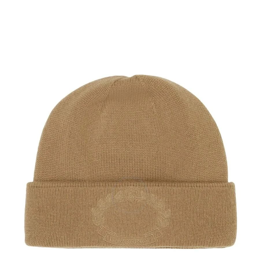 Burberry Logo Embroidery Beanie Hat 1