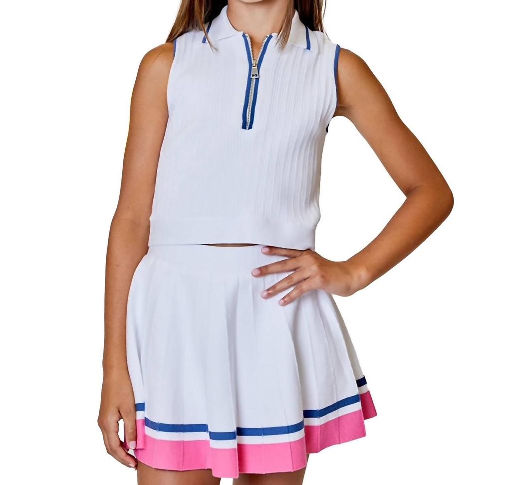 Design History Design History - Tween Top And Skort Set Set-design History