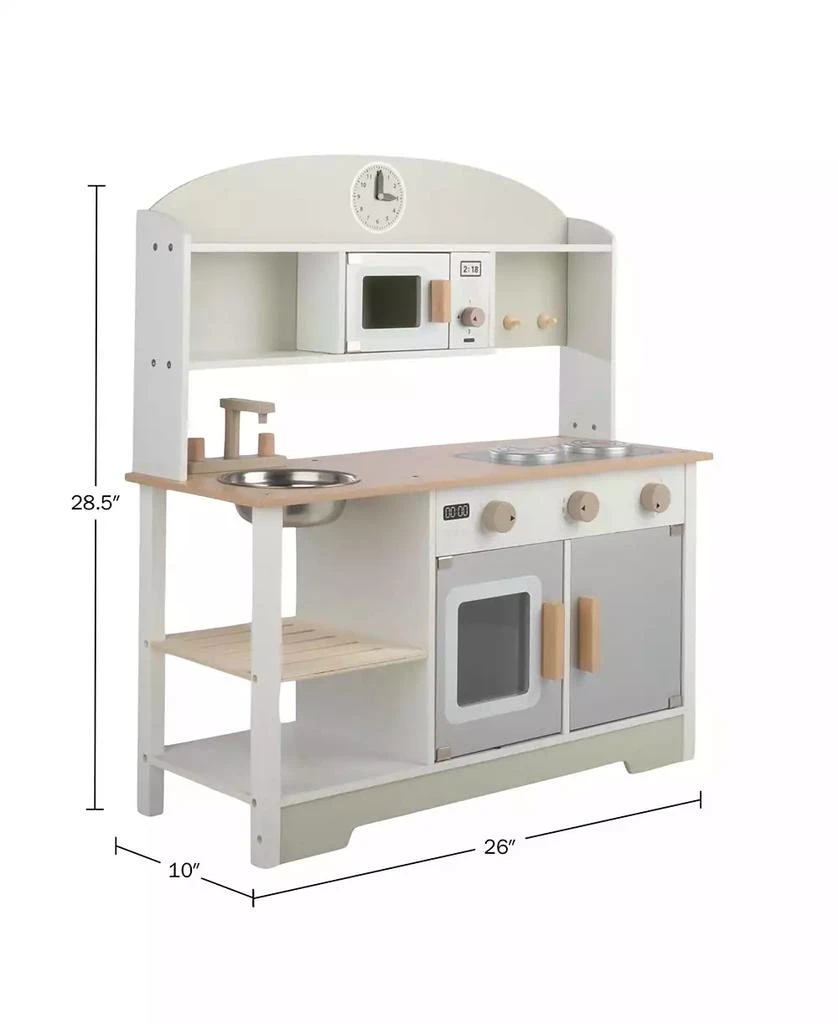 Trademark Global Hey Play Kids Kitchen Playset with Accessories 6