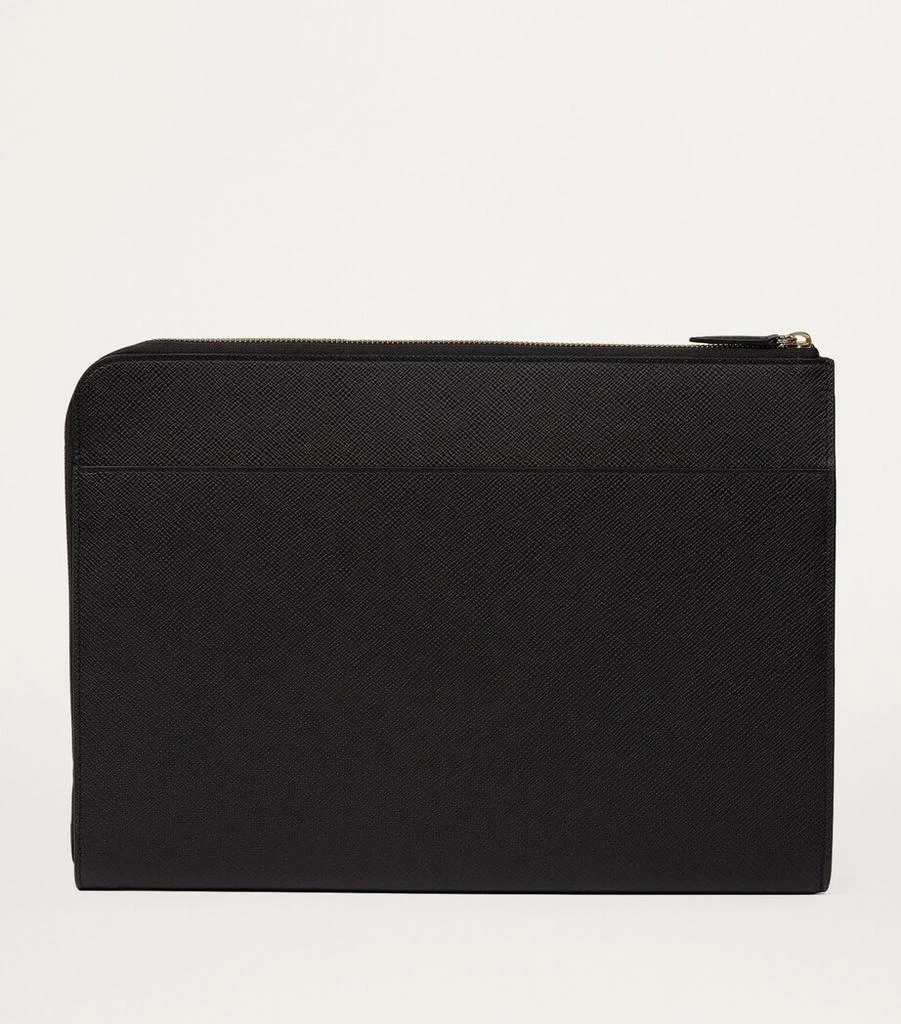 SMYTHSON Small Panama Leather Laptop Case 2