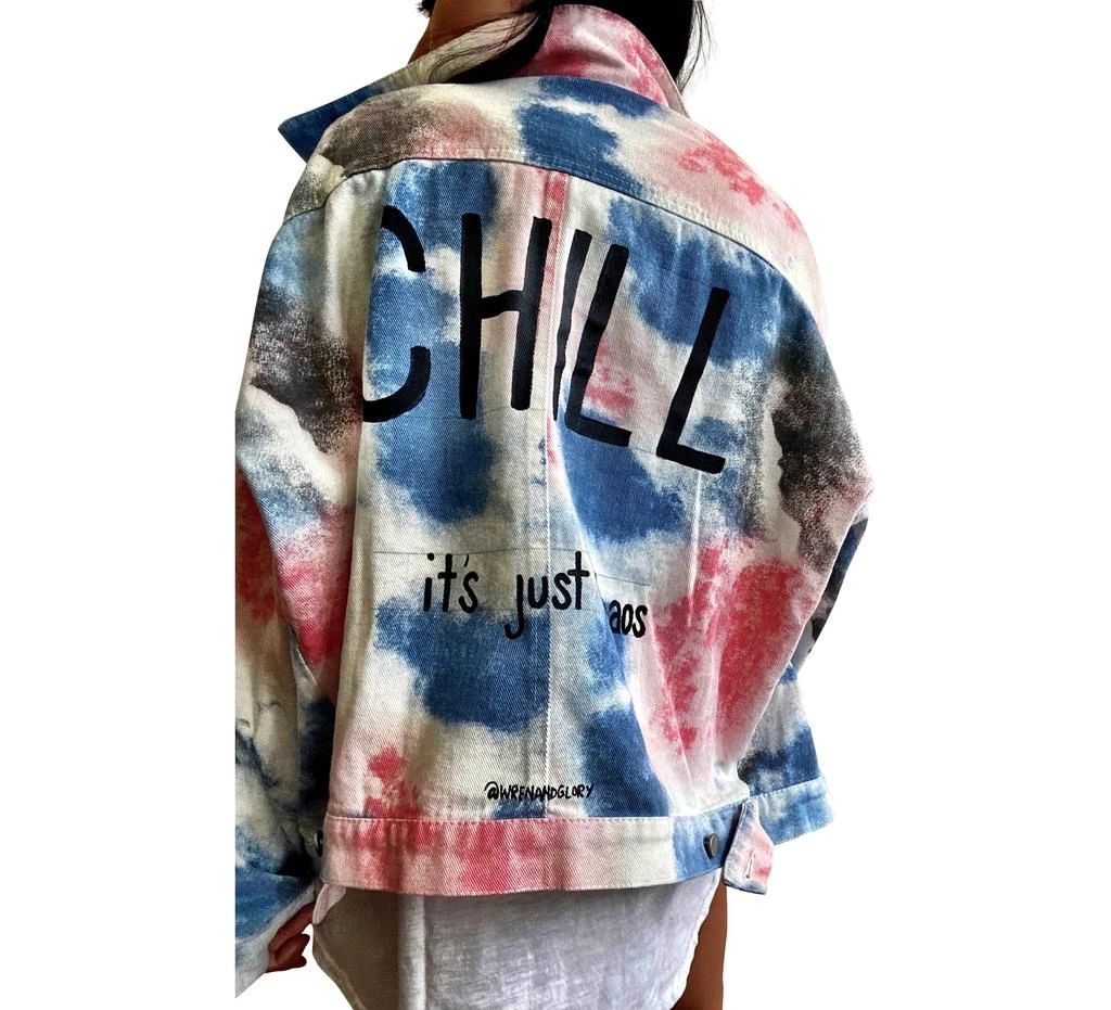 Wren + Glory 'CHAOS AND CHILL' DENIM JACKET 5
