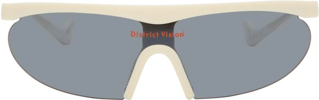 District Vision Beige Koharu Eclipse Sunglasses 1