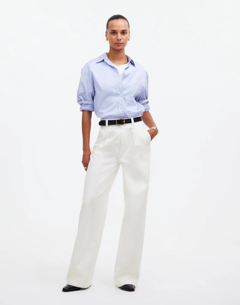 Madewell The Harlow Wide-Leg Jean: Airy Denim Edition