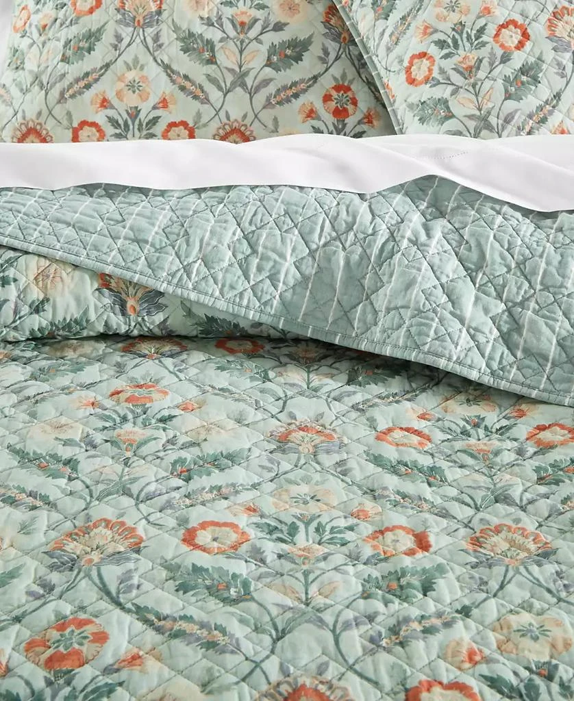 Charter Club CLOSEOUT! Jacobean Border Cotton Quilt, King, Exclusively at Macy’s 2
