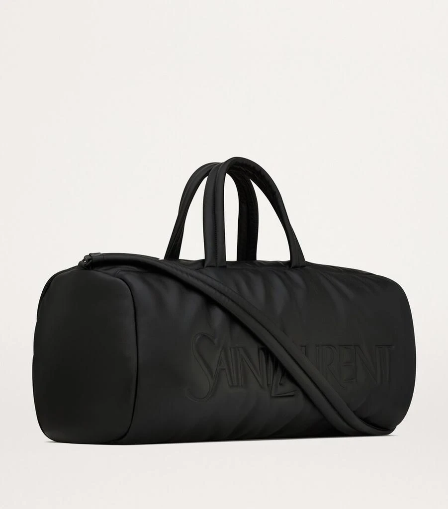 Yves Saint Laurent Calfskin Logo Duffle Bag 7
