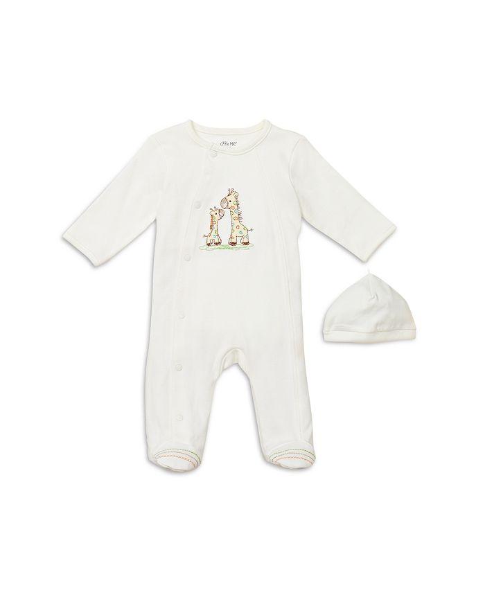 Little Me Unisex Giraffe Friend Footie & Hat Set - Baby