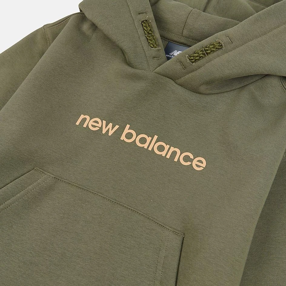 New Balance Brush Back Floral Sneaker Back Graphic Hoodie 10