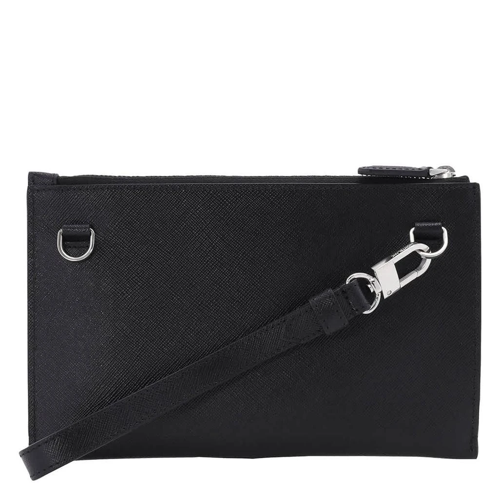 Montblanc Black Calfskin Leather Sartorial Small Pouch 3