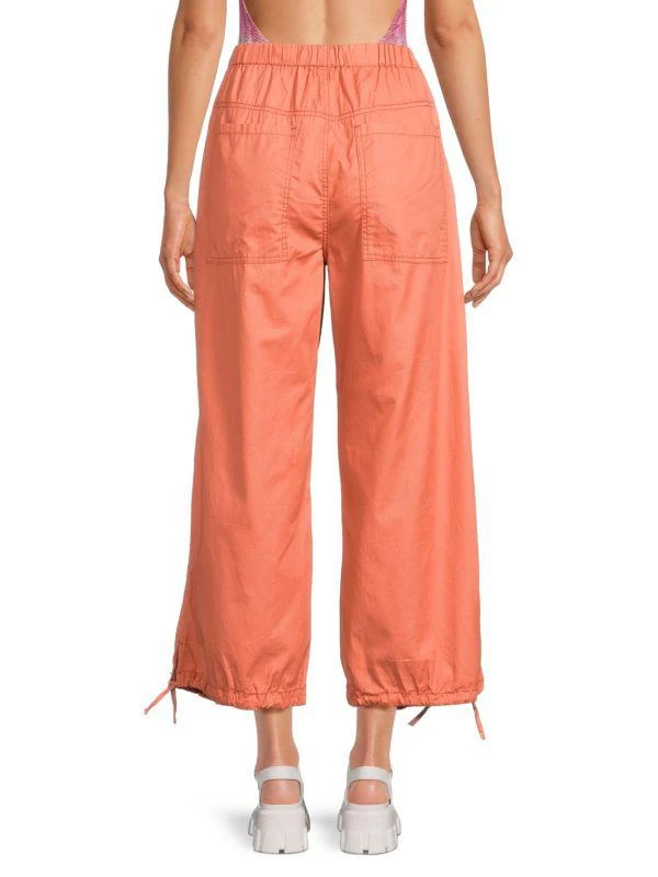 Kensie Drawstring Hem Cropped Joggers 2