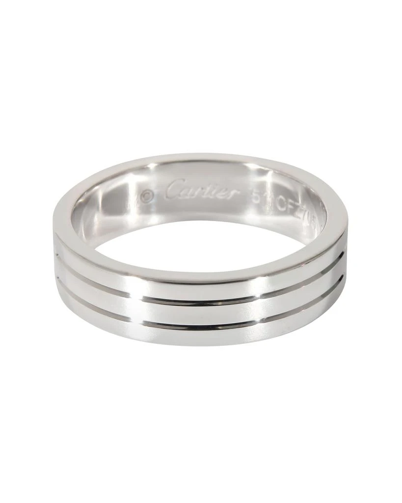 Cartier Vendome Louis  Wedding Band in 18K White Gold 1