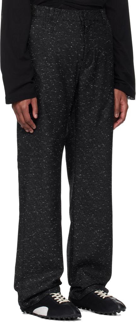 Kiko Kostadinov Black Zafar Cargo Pants