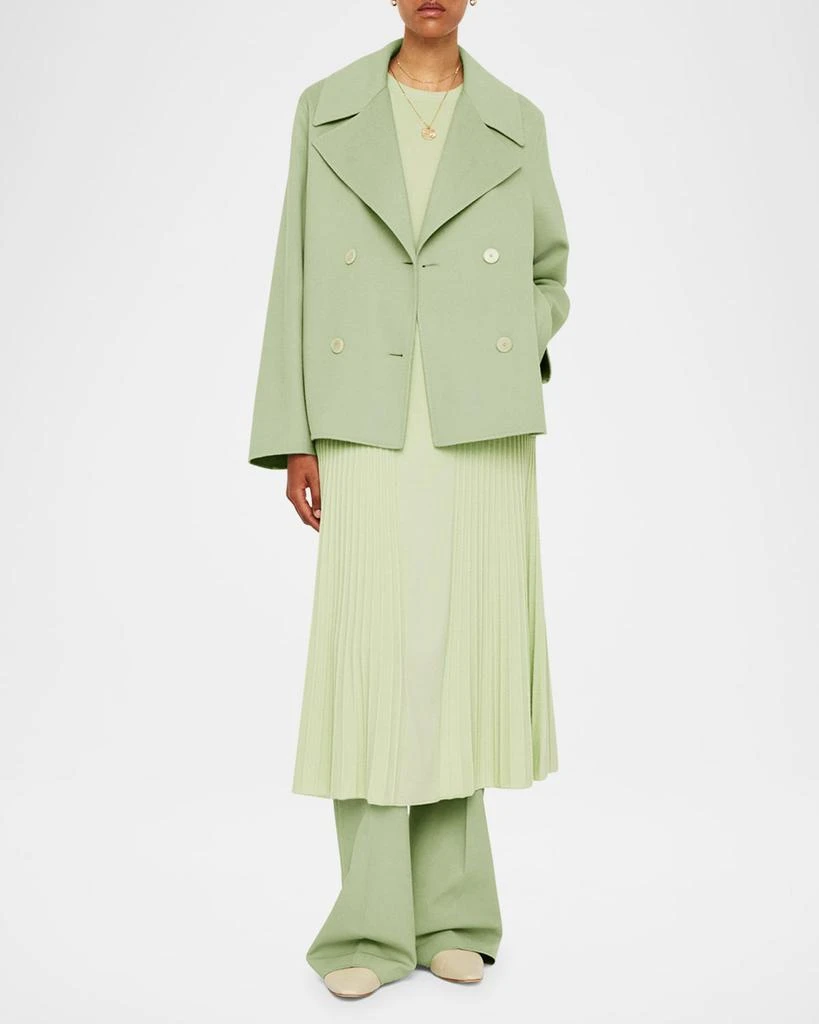 Joseph Gilkes Double-Faced Pick Stitch Coat 2
