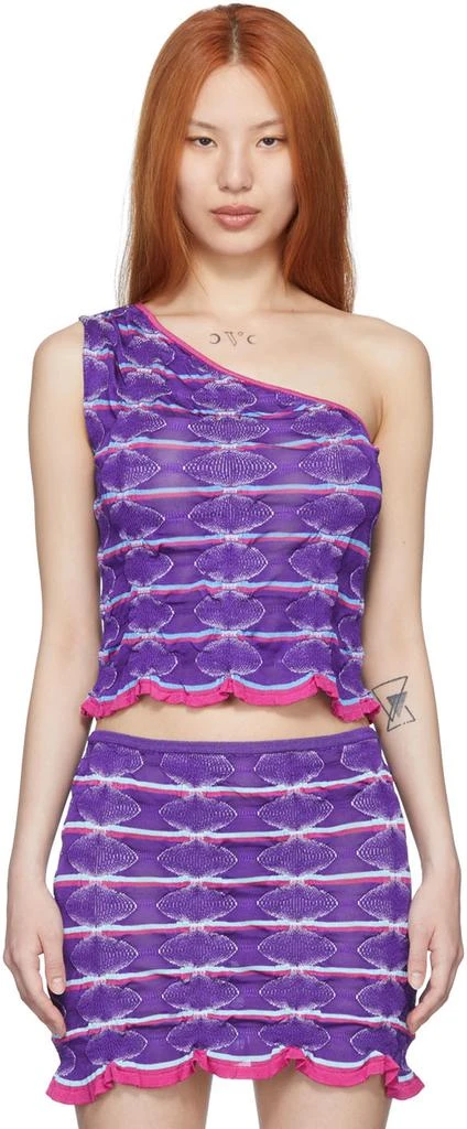Gimaguas SSENSE Exclusive Purple Tank Top
