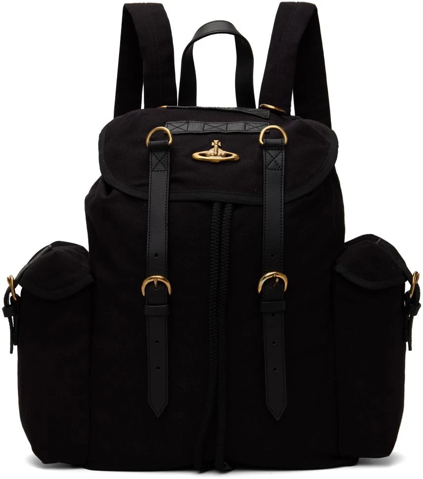 Vivienne Westwood Black Highland Backpack 1