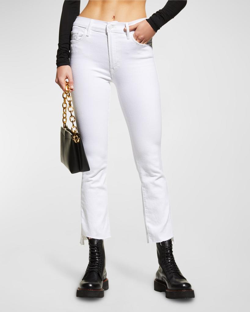 MOTHER The Insider Crop Step Fray Jeans