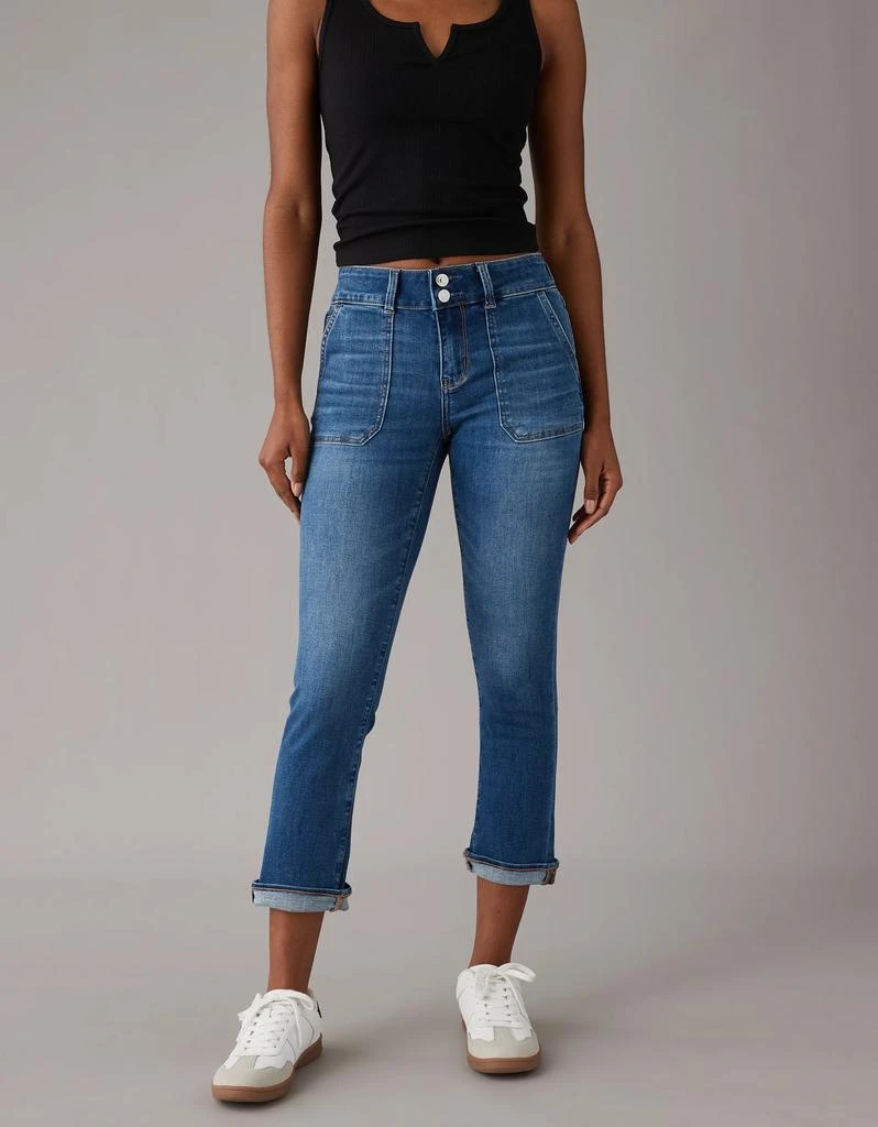 AE AE Next Level Low-Rise Artist Crop Jean 1