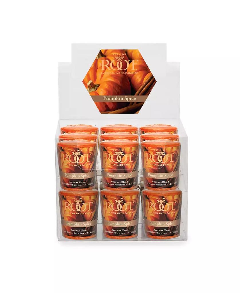 ROOT CANDLES Votive Spice 20 Hour Candles Set, 18 Piece