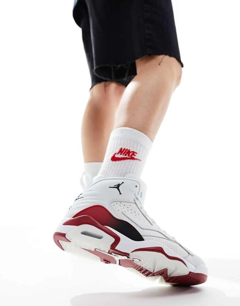 Jordan Jordan MVP trainer in white with red detail 3