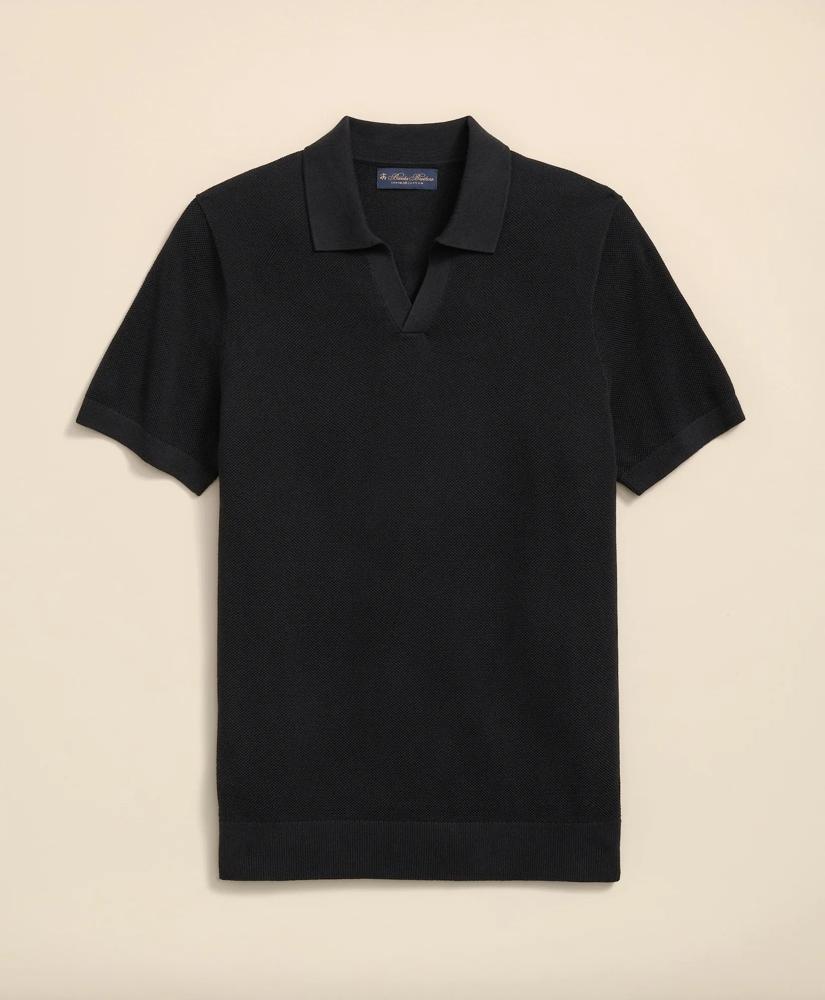 トップス BROOKS BROTHERS fine merino knit polo Ultimate Merino Wool Polo Sweater