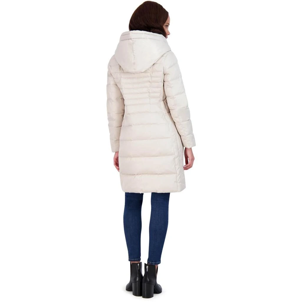 Tahari Casey Womens Insulated Vegan Puffer Jacket 2